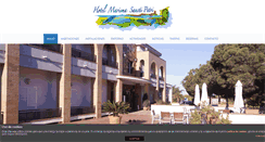 Desktop Screenshot of hotelmarismasanctipetri.es